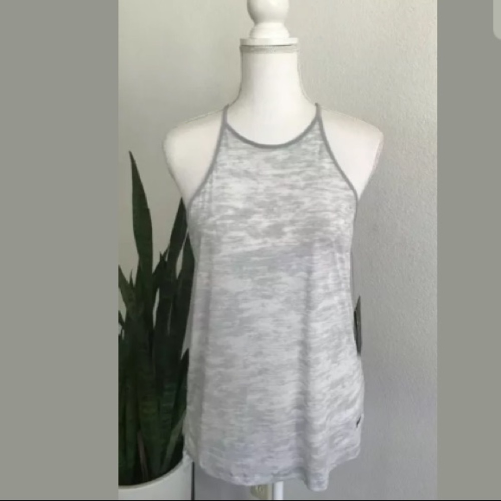 Nike Space Gray Athletic Top Sz S New